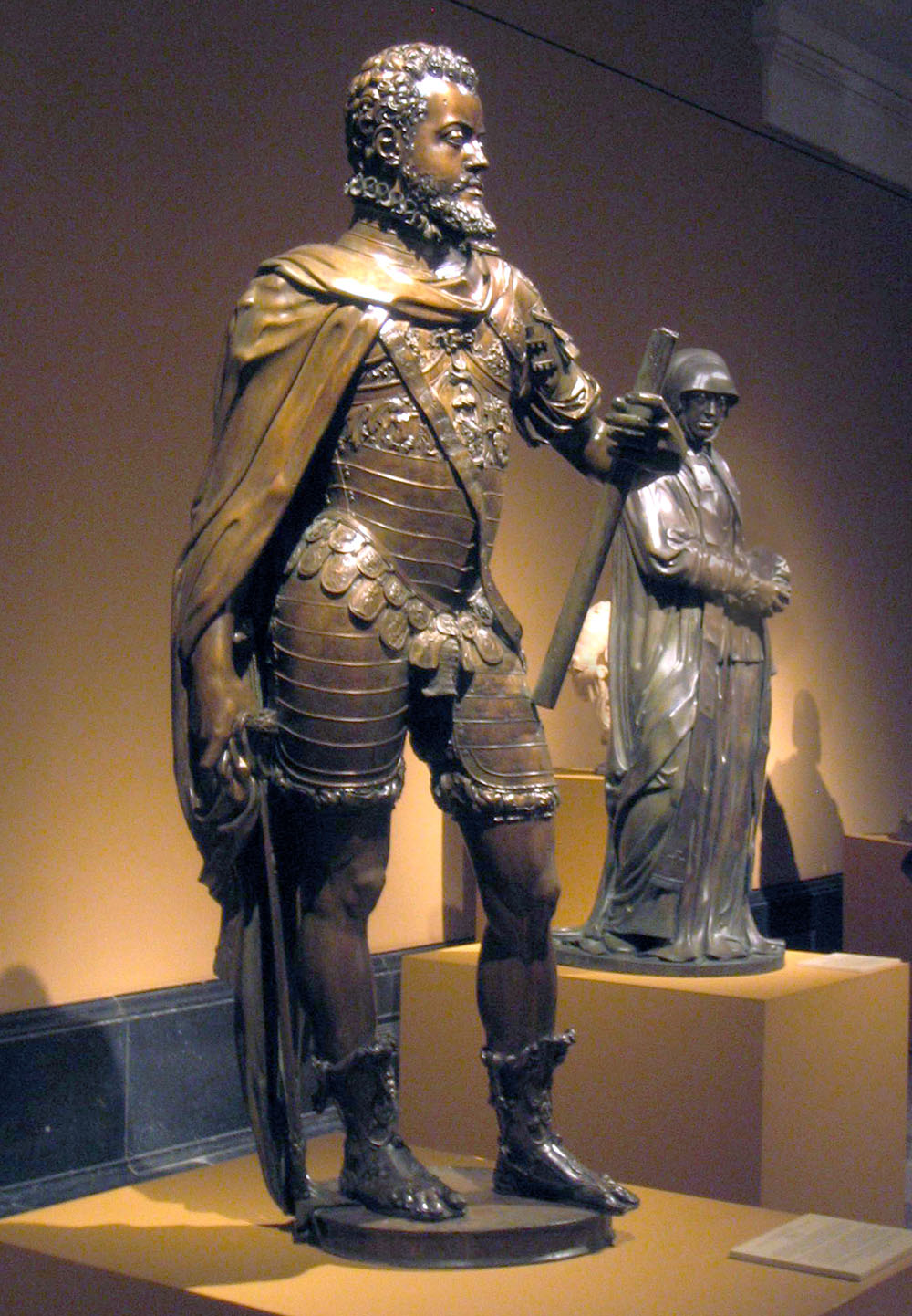 CARLOS V estatua museo del prado